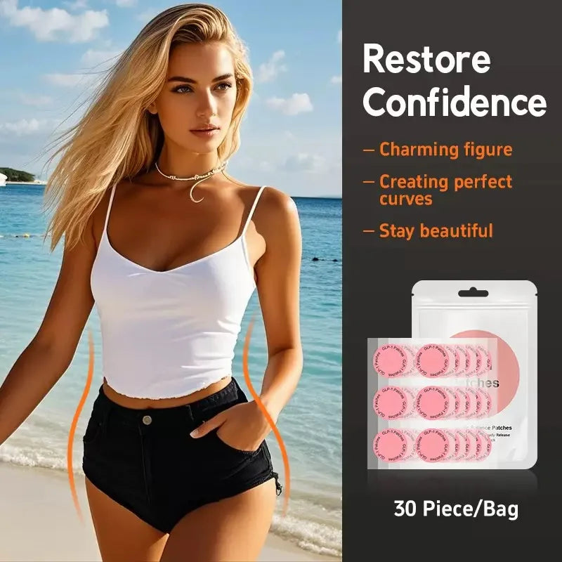 Kind Patches: 30 Metabolic Balance Patches, Berberine, Steady Release, Vegan, 1 Month Pack Body care tablets