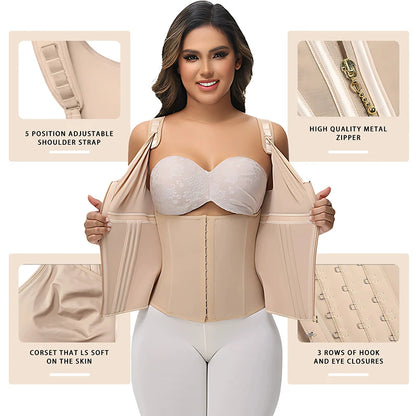 Bellerose Double Layer Compression Full Bust Shapewear